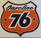 Sticker "Gasoline 76"