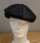 Casquette Gatsby Hanna Hats of Donegal - Lin noir