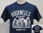 T-shirt Burbank Rockwells Motorcycle bleu - Taille S et XXL