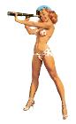 Décalcomanie de pin up "Sailor"