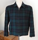 Blouson vintage des années 50 en laine - Taille M