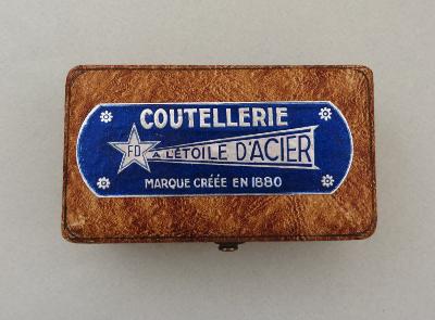 Rasoir mcanique dans son coffret vintage des annes 50 (neuf, jamais servi)