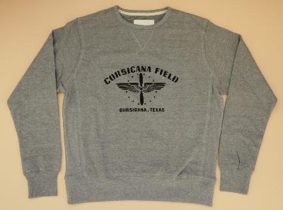 Sweatshirt gris - USAAF Corsicana Texas - Taille XL