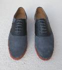 Saddle en nubuck gris/bleu - Disponible en 42 / 43 / 44 / 45