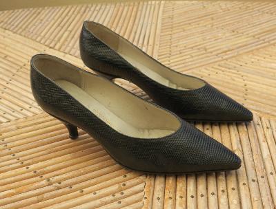  Chaussures escarpins vintage des années 1960 - Pointure 35