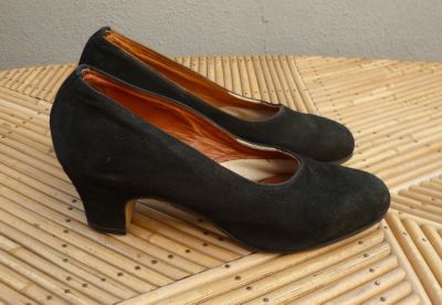 Chaussures vintage des années 1950 - Pointure 34,5 / petit 35