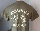 T-shirt Burbank Rockwells Speedshop - kaki clair