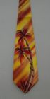 Cravate peinte  la main des annes 1940 / 1940s hand painted tie