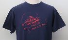 T-shirt Flyin' Saucers Rock'n'Roll - bleu/rouge