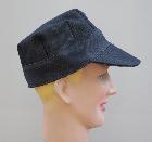 Casquette de cheminot US en jean selvage