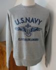 Sweatshirt US Navy gris - Taille L et XL