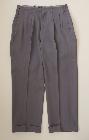 Pantalon gris taupe vintage des années 1950 - Taille fr. 42
