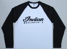 T-shirt Indian Motorcycle - blanc et noir - manches longues