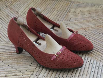  Chaussures vintage des années 60 - Pointure 37