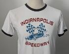 T-shirt Indianapolis Speedway - dessin bleu et rouge