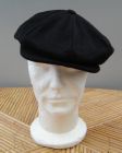 Casquette Gatsby Hanna Hats of Donegal - Tweed noir