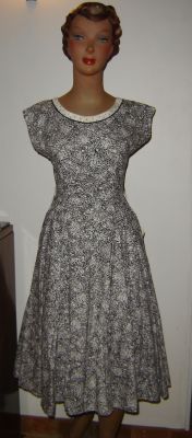 Robe amricaine vintage des annes 1940/1950