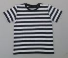T-shirt rayé noir et blanc pour enfant - 6/7 ans