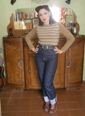 Linda en jeans Paradirama 