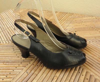 Chaussures vintage des années 1950 - Pointure 36