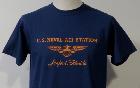 T-shirt USN Sanford Florida - bleu
