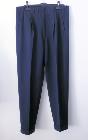 Pantalon en gabardine bleu des années 50 - Taille fr. 44