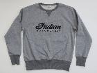 Sweatshirt rétro style années 40/50 - bicolore gris - Indian 